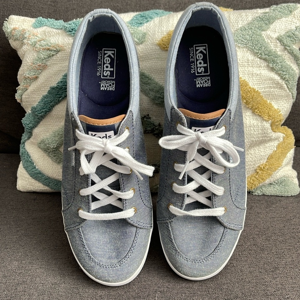 Women’s Denim Keds Tennis Shoes